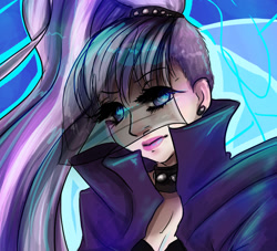 Size: 1024x928 | Tagged: safe, artist:twinklestarcc, imported from derpibooru, coloratura, human, countess coloratura, female, humanized, solo