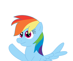 Size: 1053x881 | Tagged: safe, artist:yagoshi, imported from derpibooru, rainbow dash, pegasus, pony, female, solo