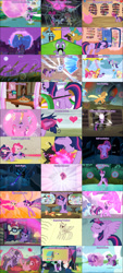 Size: 1800x4000 | Tagged: safe, edit, edited screencap, imported from derpibooru, screencap, alula, applecore, applejack, aquamarine, aura (character), blues, boysenberry, coco crusoe, coloratura, cotton cloudy, double diamond, fluttershy, gallop j. fry, lemon daze, little red, liza doolots, moondancer, night glider, noi, noteworthy, party favor, peach fuzz, petunia, pinkie pie, pipsqueak, piña colada, pluto, rainbow dash, rainy feather, rarity, ruby pinch, shady daze, snails, snips, spike, starlight glimmer, strike, sugar belle, super funk, sweet pop, tootsie flute, tornado bolt, train tracks (character), truffle shuffle, twilight sparkle, twist, alicorn, breezie, changeling, parasprite, pony, ursa minor, a canterlot wedding, a dog and pony show, amending fences, boast busters, it ain't easy being breezies, it's about time, lesson zero, magic duel, scare master, secret of my excess, sonic rainboom (episode), swarm of the century, the crystal empire, the cutie map, the cutie re-mark, the hooffields and mccolts, the mane attraction, the return of harmony, twilight time, winter wrap up, aura (g4), beam, bubble of silence, dark magic, elements of harmony, female, force field, future twilight, haycartes' method, levitation, magic, mare, paper twilight, piña cutelada, s5 starlight, self-levitation, spell, telekinesis, teleportation, train tracks (g4), twilight burgkle, twilight sparkle (alicorn), wall of tags, want it need it