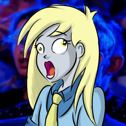 Size: 700x700 | Tagged: safe, imported from derpibooru, derpy hooves, equestria girls, audience reaction, australia, female, meme, open mouth, parody, shocked, solo