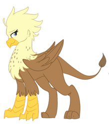 Size: 1024x1170 | Tagged: safe, artist:craftedfun3, imported from derpibooru, oc, oc only, griffon, solo