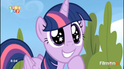 Size: 914x514 | Tagged: safe, imported from derpibooru, screencap, twilight sparkle, alicorn, pony, top bolt, female, mare, solo, starry eyes, twilight sparkle (alicorn), wingding eyes