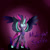 Size: 4500x4500 | Tagged: safe, artist:joleneforsgren, imported from derpibooru, sci-twi, twilight sparkle, equestria girls, absurd resolution, clothes, equestria girls ponified, female, glowing eyes, midnight sparkle, ponified, solo