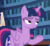 Size: 647x600 | Tagged: safe, imported from derpibooru, screencap, twilight sparkle, alicorn, pony, every little thing she does, female, gif, mare, non-animated gif, reaction image, solo, twilight sparkle (alicorn)