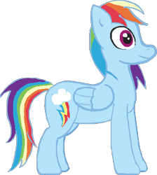 Size: 418x466 | Tagged: safe, artist:cammy, imported from derpibooru, rainbow dash, female, simple background, solo, transparent background