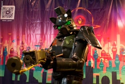 Size: 1024x683 | Tagged: safe, imported from derpibooru, oc, oc only, oc:steelhooves, human, fallout equestria, 2016, clothes, cosplay, costume, irl, irl human, photo, rubronycon, solo
