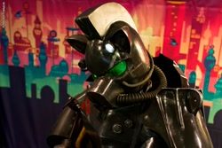 Size: 1024x683 | Tagged: safe, imported from derpibooru, oc, oc only, oc:steelhooves, human, fallout equestria, 2016, clothes, cosplay, costume, irl, irl human, photo, rubronycon, solo