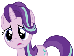 Size: 3961x3002 | Tagged: safe, artist:cloudy glow, artist:cloudyglow, artist:illumnious, imported from derpibooru, starlight glimmer, pony, unicorn, .ai available, female, frown, mare, open mouth, simple background, solo, transparent background, upset, vector