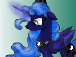 Size: 1024x768 | Tagged: safe, artist:neonspirit17, imported from derpibooru, princess luna, pony, female, fluffy, solo