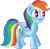 Size: 1497x1473 | Tagged: safe, artist:brok-enwings, imported from derpibooru, rainbow dash, pony, blushing, female, simple background, solo, transparent background