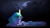 Size: 3840x2160 | Tagged: safe, artist:imafutureguitarhero, imported from derpibooru, princess celestia, alicorn, lullaby for a princess, 3d, 4k, 4k resolution, crying, female, glowing horn, horn, magic, mare, mountain, multicolored mane, multicolored tail, night, solo, source filmmaker, wallpaper, wings