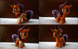 Size: 1131x707 | Tagged: safe, artist:egalgay, imported from derpibooru, saffron masala, pony, handmade, irl, photo, plushie, solo, toy