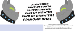 Size: 1280x535 | Tagged: safe, artist:klondike, imported from derpibooru, rover, spot, diamond dog, tutorial