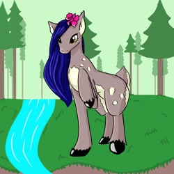Size: 2800x2800 | Tagged: safe, artist:otterotaku, imported from derpibooru, oc, oc only, oc:fay kalina, deer, solo