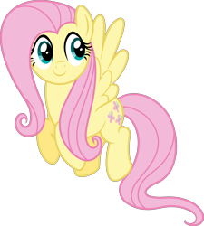 Size: 3000x3332 | Tagged: safe, artist:vulthuryol00, imported from derpibooru, fluttershy, .svg available, female, flying, looking away, simple background, solo, transparent background, vector