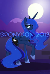 Size: 800x1200 | Tagged: safe, artist:tarajenkins, imported from derpibooru, princess luna, female, moon, night, obtrusive watermark, solo, watermark