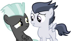 Size: 14752x8512 | Tagged: safe, artist:cyanlightning, imported from derpibooru, rumble, thunderlane, pegasus, pony, .svg available, absurd resolution, age regression, colt, simple background, transparent background, vector, younger