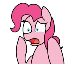 Size: 850x719 | Tagged: safe, imported from derpibooru, pinkie pie, female, meme, solo, surprised