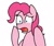 Size: 850x719 | Tagged: safe, imported from derpibooru, pinkie pie, female, meme, solo, surprised