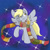 Size: 1024x1024 | Tagged: safe, artist:yoshimarsart, imported from derpibooru, derpy hooves, pegasus, pony, lovestruck derpy, clothes, female, fourth doctor's scarf, implied doctor whooves, implied doctorderpy, mare, scarf, solo, striped scarf, watermark