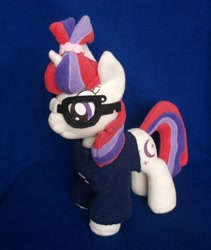 Size: 2006x2376 | Tagged: safe, artist:adamar44, imported from derpibooru, moondancer, clothes, glasses, irl, photo, plushie, solo