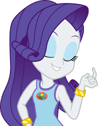 Size: 7000x8966 | Tagged: safe, artist:luckreza8, imported from derpibooru, rarity, human, equestria girls, legend of everfree, absurd resolution, bracelet, clothes, eyes closed, female, jewelry, simple background, solo, transparent background, vector