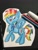 Size: 1024x1365 | Tagged: safe, artist:colorsoulmlp, imported from derpibooru, rainbow dash, female, smiling, solo, traditional art, wings