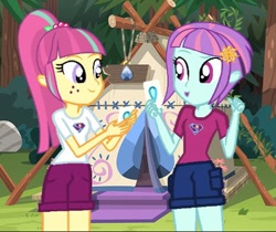 Size: 400x336 | Tagged: dead source, safe, artist:drewmwhit, edit, edited screencap, imported from derpibooru, screencap, sour sweet, sunny flare, equestria girls, legend of everfree