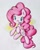 Size: 1009x1262 | Tagged: safe, artist:gummigator, color edit, edit, imported from derpibooru, pinkie pie, colored, female, happy, solo, wingding eyes