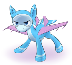 Size: 3308x3017 | Tagged: safe, artist:replacer808, imported from derpibooru, oc, oc only, oc:soyak striker, original species, plane pony, pony, plane, solo, su-27