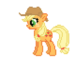 Size: 800x600 | Tagged: safe, artist:rocketsex, imported from derpibooru, applejack, animated, female, gif, pixel art, solo