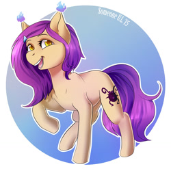 Size: 1280x1280 | Tagged: safe, artist:somepony-ul, imported from derpibooru, oc, oc only, earth pony, pony, commission, cute, solo, сommission