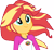 Size: 7000x6380 | Tagged: safe, artist:luckreza8, imported from derpibooru, sunset shimmer, human, equestria girls, legend of everfree, absurd resolution, clothes, embrace the magic, female, simple background, smiling, solo, transparent background, vector