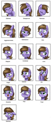 Size: 583x1371 | Tagged: safe, artist:pridark, imported from derpibooru, oc, oc only, oc:lightning dancer, emotional spectrum, reference sheet