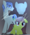 Size: 2425x2776 | Tagged: safe, artist:avarick, imported from derpibooru, floppy ears, garry, ib, ib (character), ponified