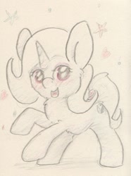 Size: 633x851 | Tagged: safe, artist:slightlyshade, imported from derpibooru, trixie, pony, unicorn, female, mare, simple background, solo, traditional art