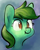 Size: 1280x1587 | Tagged: dead source, safe, artist:aemantaslim, artist:aemuhn, imported from derpibooru, oc, oc only, oc:ketupat pony, bust, nose wrinkle, solo