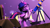 Size: 3840x2160 | Tagged: safe, artist:radiativespinger, imported from derpibooru, twilight sparkle, alicorn, pony, 3d, clothes, female, glasses, lab coat, lidded eyes, nerd, scientist, solo, source filmmaker, standing, telescope, tower, twilight sparkle (alicorn)