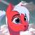 Size: 2048x2048 | Tagged: safe, artist:autello, imported from derpibooru, oc, oc only, oc:bliss, earth pony, pony, blurred background, blurry background, cloud, disney style, female, mare, solo