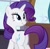 Size: 417x412 | Tagged: safe, imported from derpibooru, screencap, rarity, pony, unicorn, sweet and elite, butt, cropped, cute, female, looking back, mare, plot, raribetes, scrunchy face, solo, wavy mouth