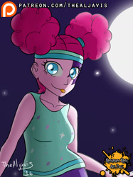 Size: 1280x1707 | Tagged: safe, artist:thealjavis, imported from derpibooru, part of a set, pinkie pie, equestria girls, scare master, clothes, costume, female, nightmare night art pack, nightmare night costume, pinkie puffs, solo, tongue out