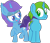 Size: 1840x1594 | Tagged: safe, artist:sny-por, imported from derpibooru, oc, oc only, oc:balance blade, oc:sleepy zee, bat pony, pony, unicorn, vampire, bat wings, bite mark, fangs, lidded eyes, simple background, slit eyes, slit pupils, transparent background