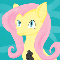 Size: 1280x1280 | Tagged: safe, artist:titankore, imported from derpibooru, fluttershy, female, solo