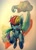 Size: 1076x1504 | Tagged: safe, artist:awk44, imported from derpibooru, rainbow dash, pegasus, pony, coming at you, cutie mark background, female, it's coming right at us, open mouth, running, solo, traditional art, wingless