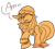 Size: 940x851 | Tagged: safe, artist:lynchristina, imported from derpibooru, applejack, ppov, captain jackbeard, female, solo
