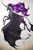 Size: 632x960 | Tagged: safe, artist:begasus, imported from derpibooru, nightmare moon, classical unicorn, cloven hooves, curved horn, female, flying, leonine tail, solo, unshorn fetlocks