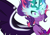 Size: 1000x700 | Tagged: safe, artist:wubcakeva, imported from derpibooru, sci-twi, twilight sparkle, equestria girls, friendship games, bare shoulders, female, midnight sparkle, sleeveless, solo, strapless