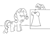 Size: 400x309 | Tagged: safe, artist:php162, imported from derpibooru, rarity, twilight sparkle, ctrl+alt+del, monochrome