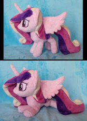 Size: 1140x1584 | Tagged: safe, artist:appledew, imported from derpibooru, princess cadance, beanie (plushie), irl, photo, plushie, solo