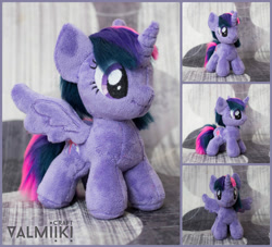 Size: 1197x1089 | Tagged: safe, artist:valmiiki, imported from derpibooru, twilight sparkle, alicorn, pony, faux fur, irl, photo, plushie, solo, twilight sparkle (alicorn)